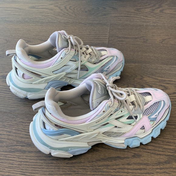 BALENCIAGA TRACK2 WOMEN’S SNEAKERS SIZE 8 - Picture 4 of 9